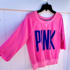 💋PINK Victoria Secret Pullover Hoodie💋 Size SM